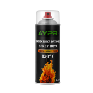 Ypr Yüksek Isıya Dayanıklı Sprey Boya Siyah 1 Ypr Yüksek Isıya Dayanıklı Sprey Boya Siyah